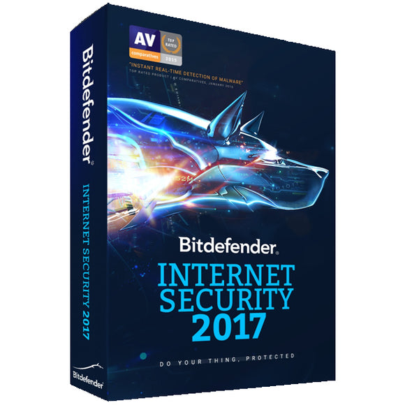 Bitdefender Internet Security 2017 1 PC 1 Year